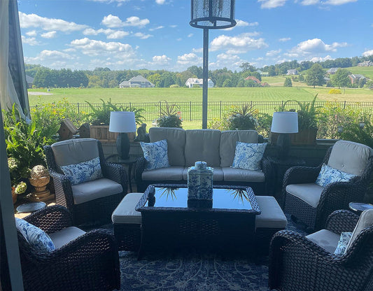 How to Prevent Pooling Water on Patio Furniture Covers?