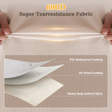Belord 4-piece patio furniture cover set with waterproof 600D fabric, including sofa, chairs, and table covers.