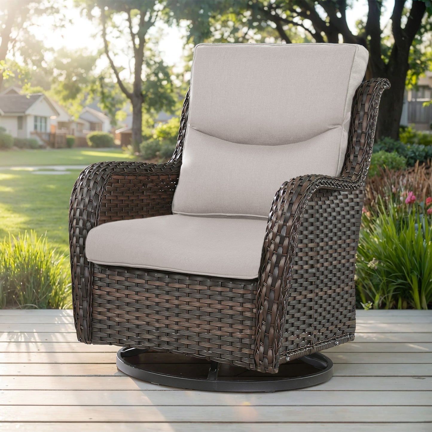 Save 40% - 1 Set High Back and Deep Seating Outdoor Cushion