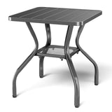 Black Iron Side Table - Belord