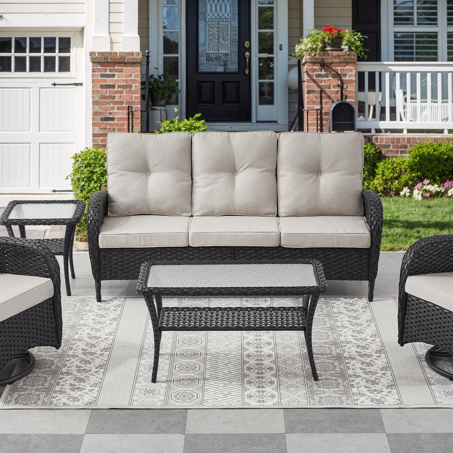 Outdoor Wicker Coffee Table, NDS Series