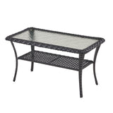 Outdoor Wicker Coffee Table, NDS Series - Belord