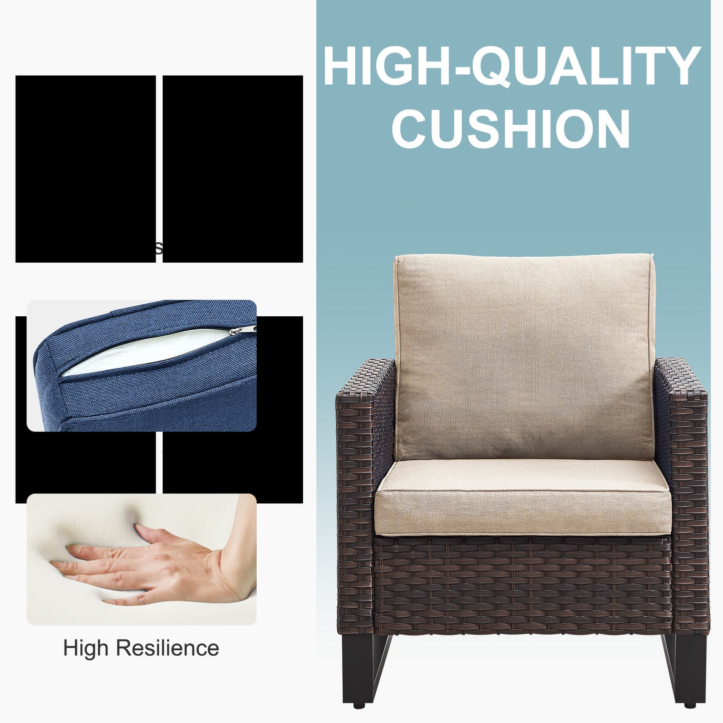 Save 50% - Outdoor Patio Chairs, GRS Series
