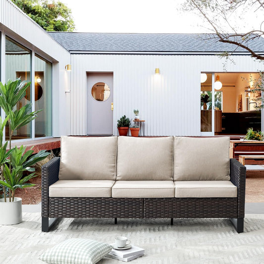 Outdoor Wicker Sofa, GRS Series - B2B Wholesale