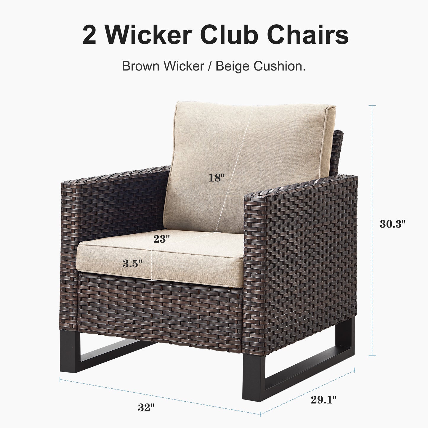 Save 50% - Outdoor Patio Chairs, GRS Series