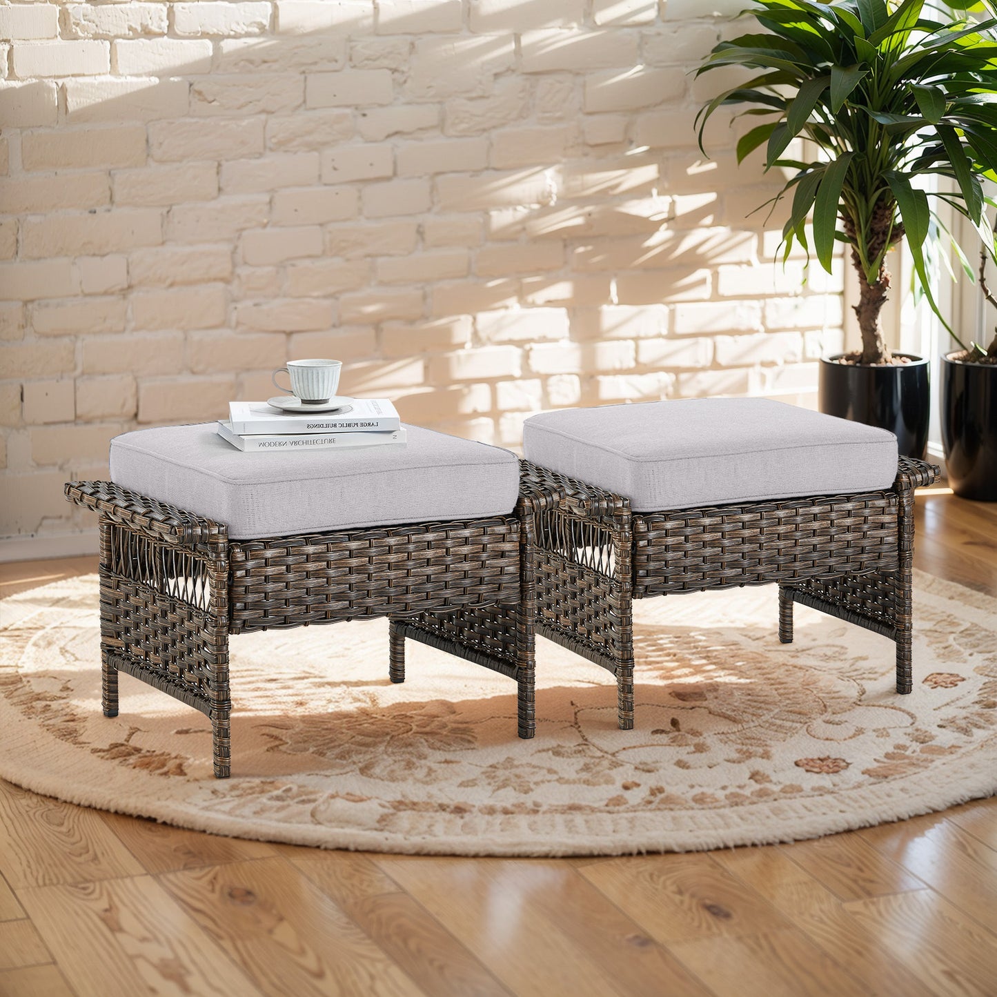 Save 50% - Outdoor Ottoman, SS Series