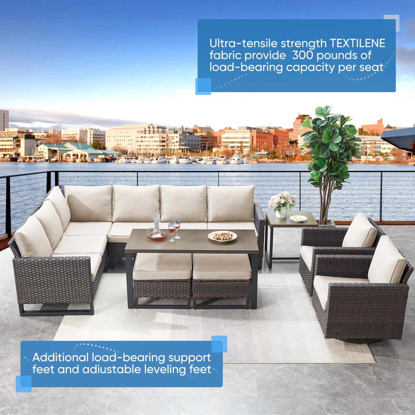 Save 40% - 6-Piece Large Sectional, GRS Series