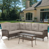 7-Piece Large Sectional Set with Coffee Table, NDS Series - Belord