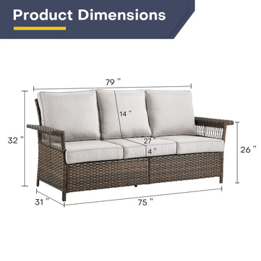 Outdoor Sofa, SS Series - Belord