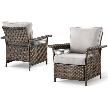 Outdoor 5" Wide Armrest Patio Chair, SS Series - Belord