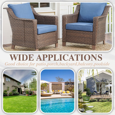 Save 50% - Outdoor Patio Chairs, DAR Series - Belord
