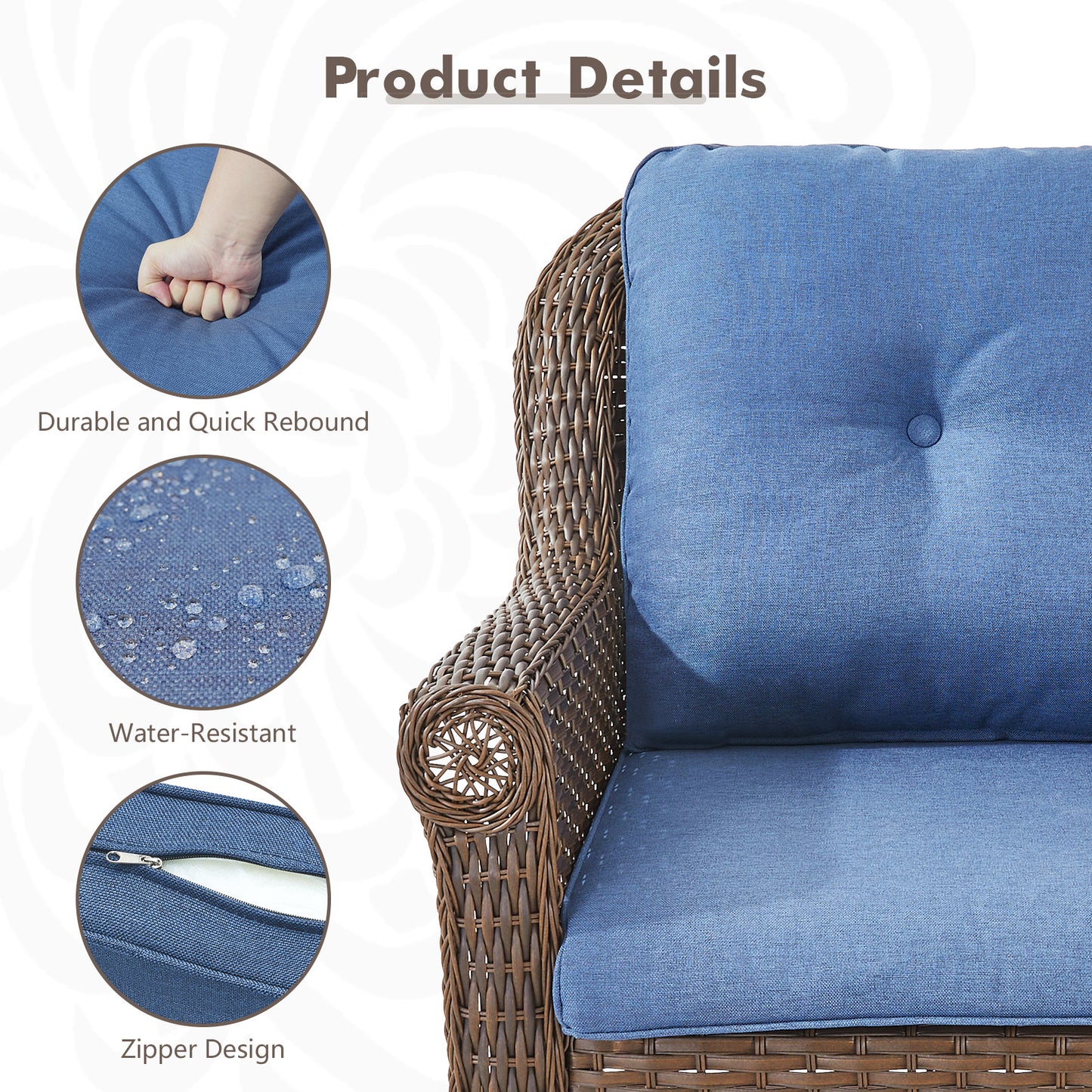 Outdoor Patio Chairs, FL Series
