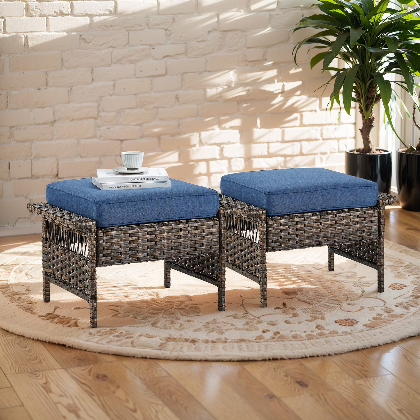 Outdoor Ottoman, SS Series