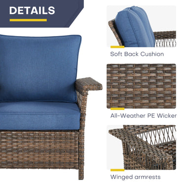 Outdoor 5" Wide Armrest Patio Chair, SS Series - Belord