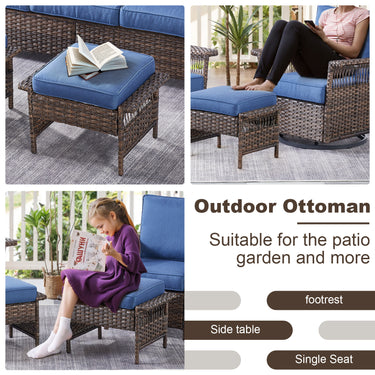 Outdoor Ottoman, SS Series - Belord