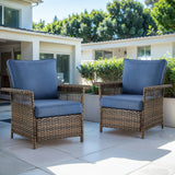 Outdoor 5" Wide Armrest Patio Chair, SS Series - Belord