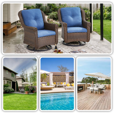 Outdoor Swivel Glider Chairs, FL Series - Belord