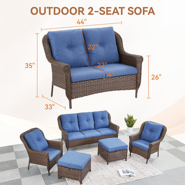 Outdoor Loveseat, FL Series - Belord