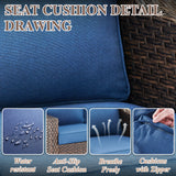 Outdoor Sofa, DAR Series - Belord