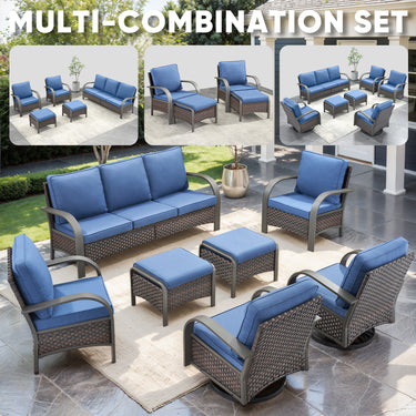 Save 50% - Outdoor Ottoman, HW Series - Belord