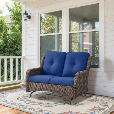 Outdoor Glider Loveseat, NTC Series - Belord
