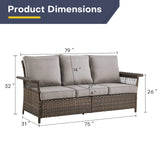 Outdoor Sofa, SS Series - Belord