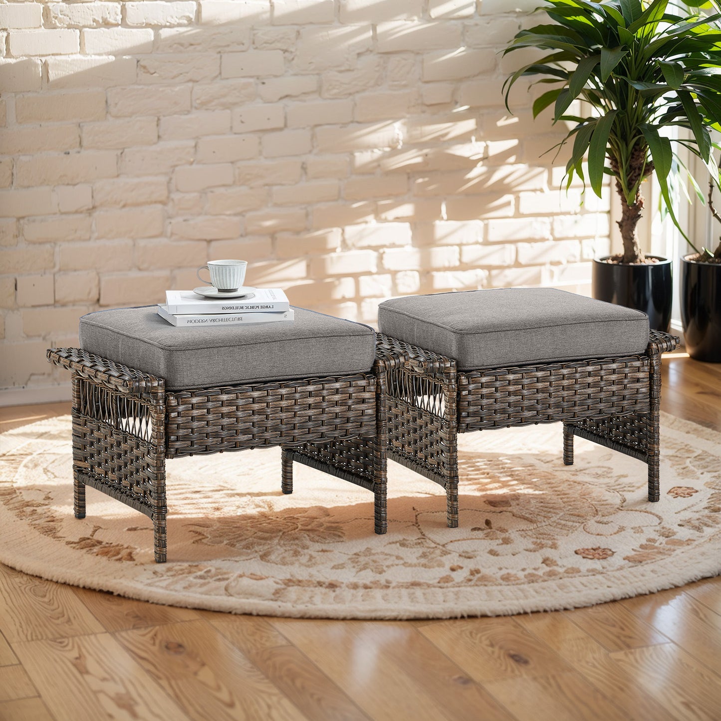 Save 50% - Outdoor Ottoman, SS Series