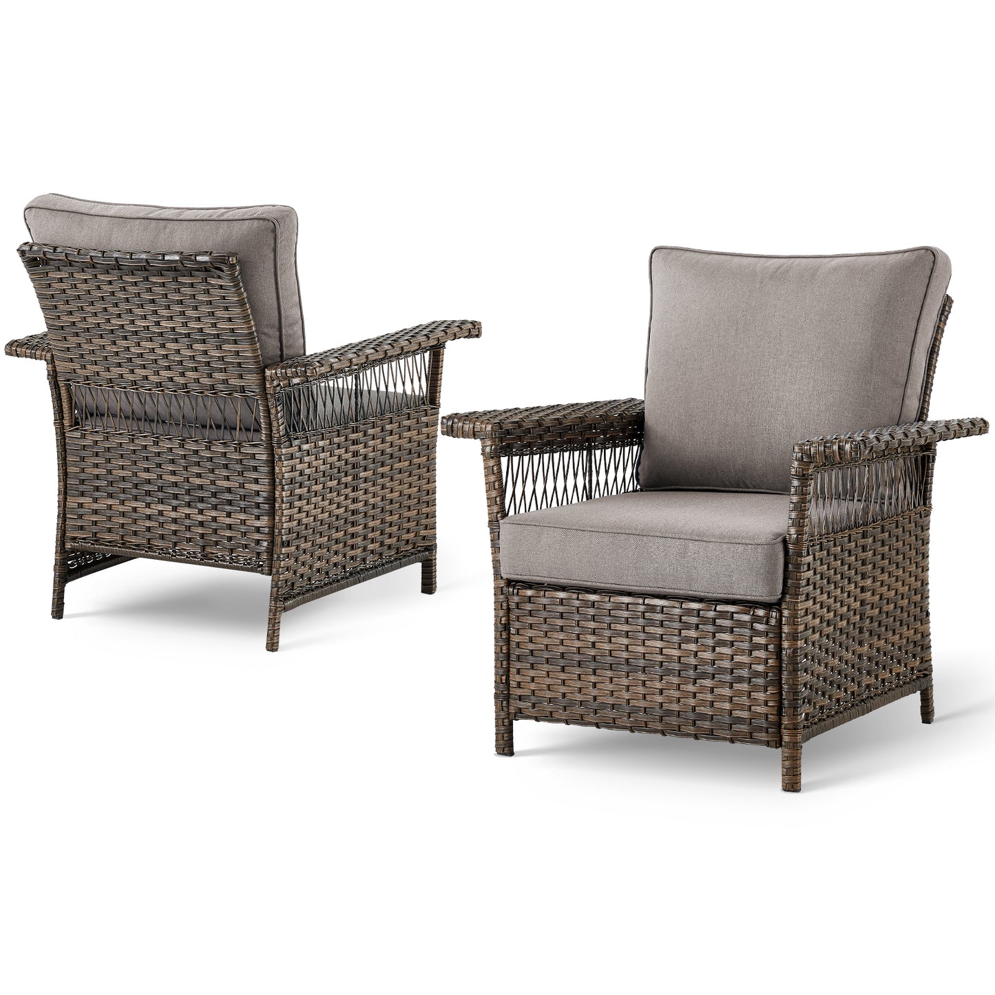 Save 50% - Outdoor 5" Wide Armrest Patio Chair, SS Series