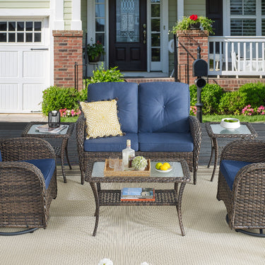 Outdoor Wicker Coffee Table, NDS Series - Belord