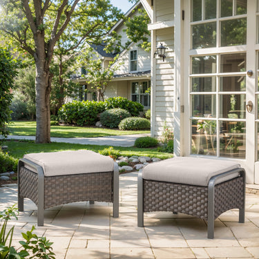 Save 50% - Outdoor Ottoman, HW Series - Belord
