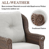 Outdoor Swivel Glider Chairs, FL Series - Belord