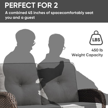 Loveseat Set with Coffee Table, NDS Series - Belord