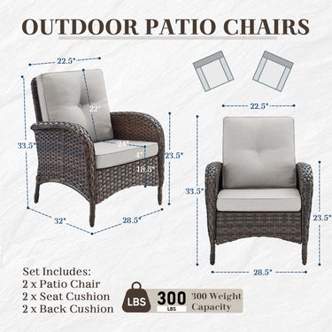 Outdoor Patio Chairs, NDS Series - Belord