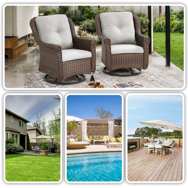 Outdoor Swivel Glider Chairs, FL Series - Belord