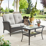 Loveseat Set with Coffee Table, NDS Series - Belord