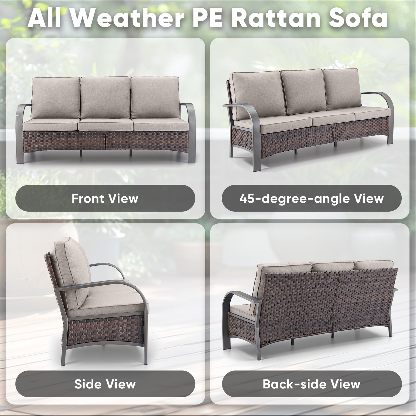 Save 50% - Outdoor Sofa, HW Series