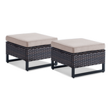 Save 50% - Outdoor 2-PC Ottoman, GRS Series - Belord