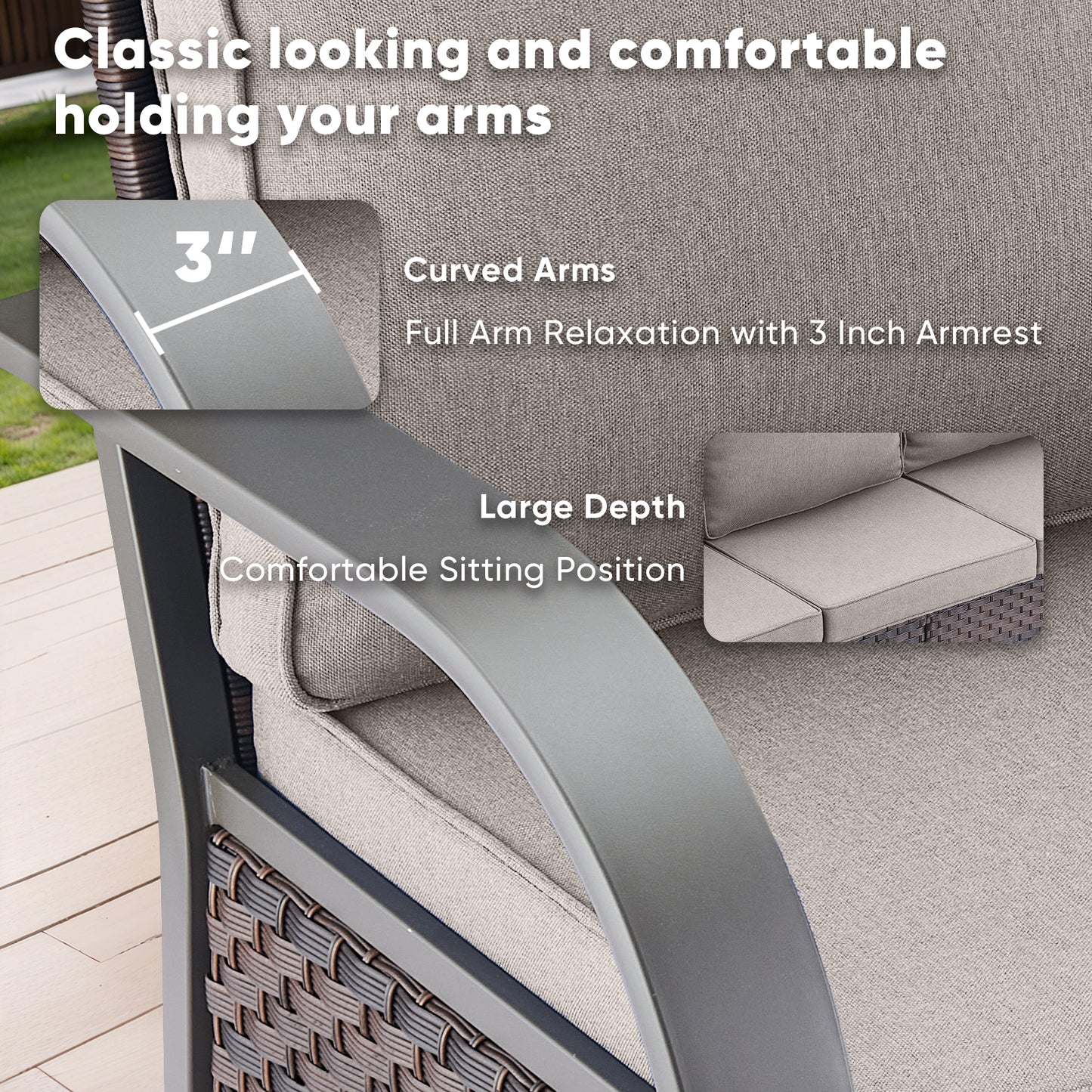 Save 50% - Outdoor Sofa, HW Series