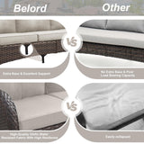 Outdoor Wicker Sofa, NDS Series - Belord