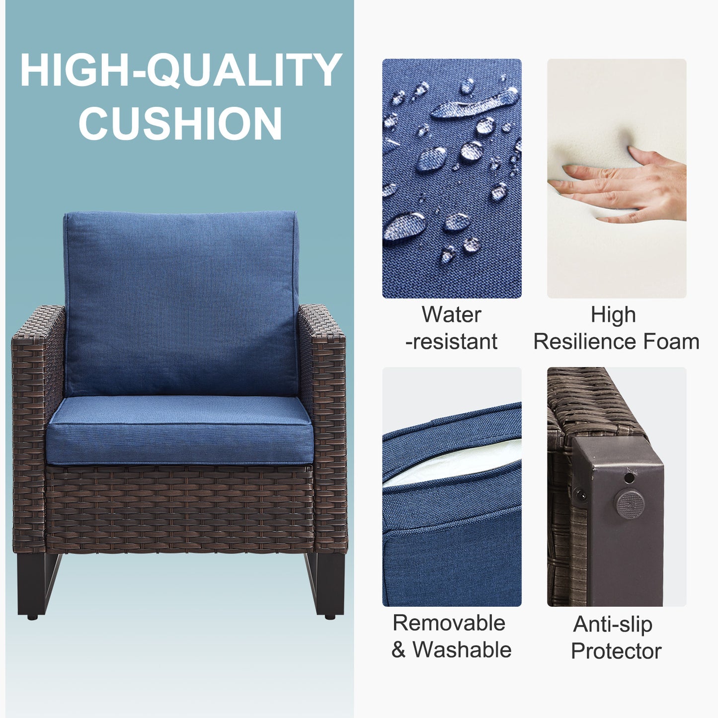 Save 50% - Outdoor Patio Chairs, GRS Series