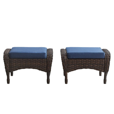 Outdoor Wicker Ottoman, NDS Series - Belord