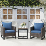Patio Chairs Set with Side Table, GRS Series - Belord