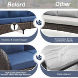 Outdoor Wicker Sofa, NDS Series - Belord