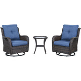 Save 60% - Swivel Glider Chairs Set with Side Table, NTC Series - Belord