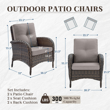 Outdoor Patio Chairs, NDS Series - Belord