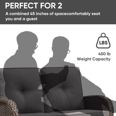 Loveseat Set with Coffee Table, NDS Series - Belord
