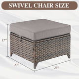 Outdoor Ottoman, DAR Series - Belord