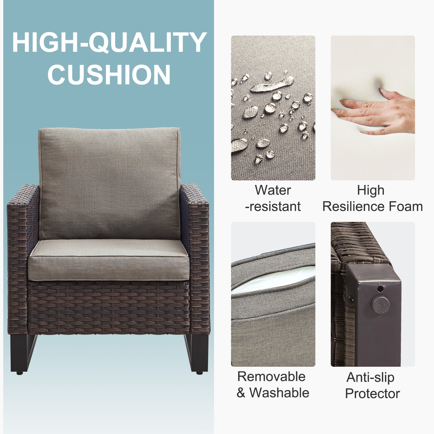 Save 50% - Outdoor Patio Chairs, GRS Series
