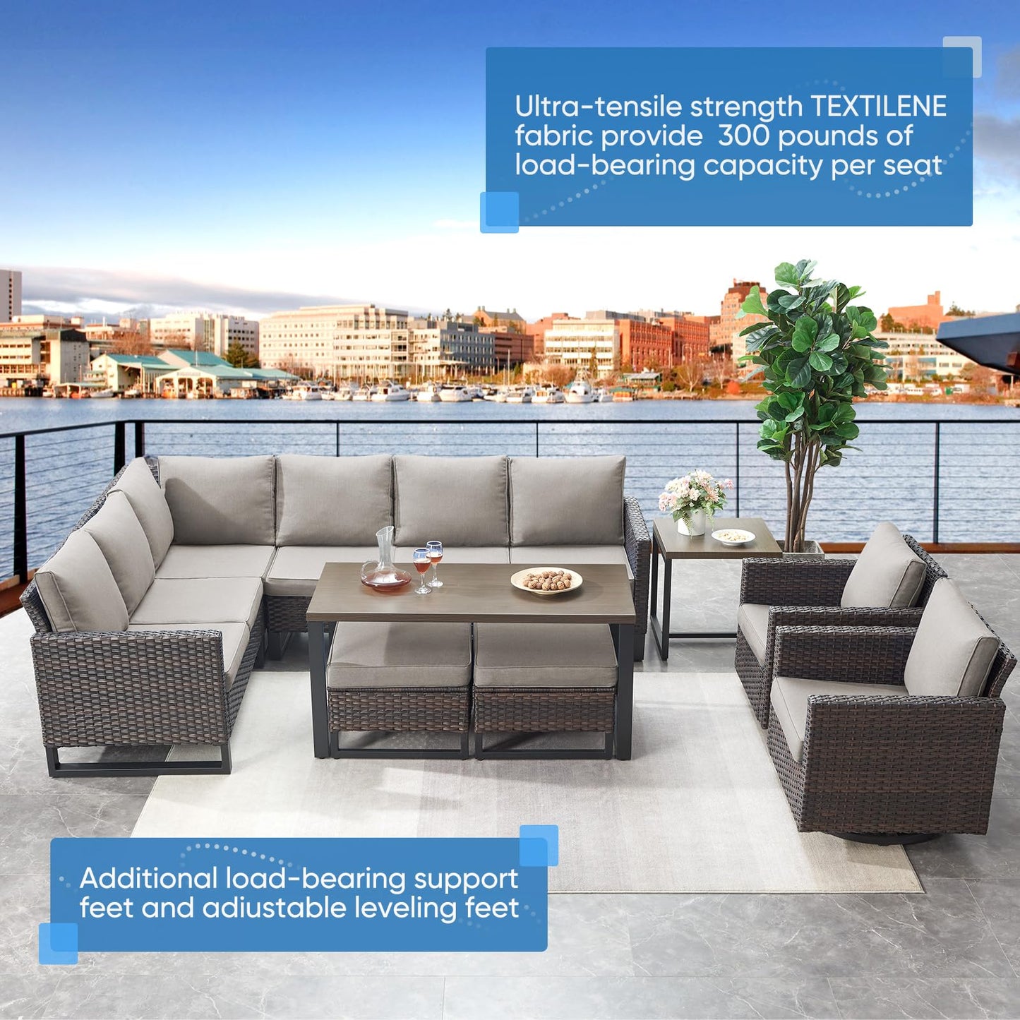 Save 40% - 6-Piece Large Sectional, GRS Series