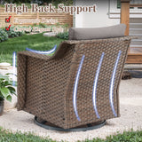 Outdoor Swivel Glider Chairs, DAR Series - Belord